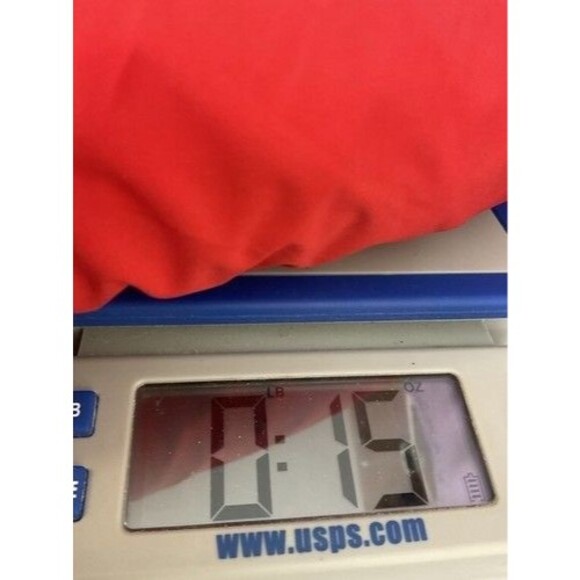 FootJoy DryJoys Red Short Sleeve 1/2 Zip Rain Windbreaker Jacket Men Size Large - Picture 11 of 11